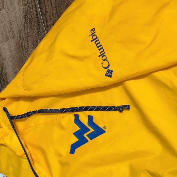 Columbia West Virginia Lightweight Wind Breaker Size Small - Picture 4 of 10